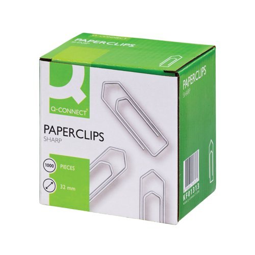 Paperclips Extra Large No Tear 32mm - Pack 1000
