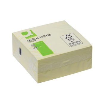 Sticky Notes Cube Yellow 76mm x 76mm (3x3)