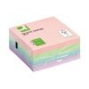 Sticky Notes Cube Pastel Rainbow 76mm x 76mm (3x3)