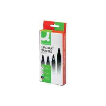 Flipchart Markers Assorted - Wallet 4