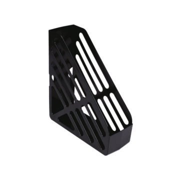 Magazine Rack File Black