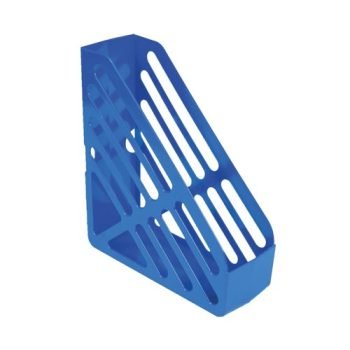 Magazine Rack File Blue