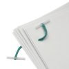 Plastic Ended Treasury Tags Green 152mm 27141/10 - Pack 100