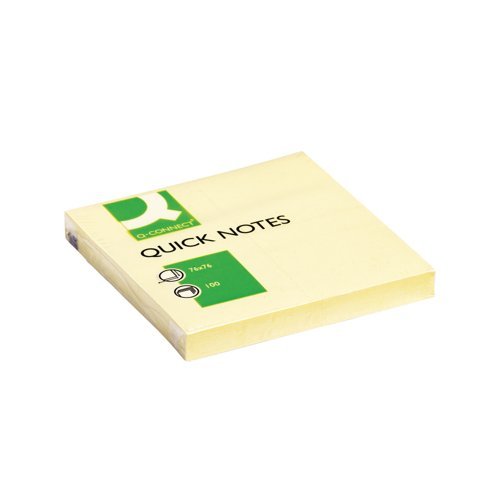 Sticky Notes 3x3 Yellow 100 Sheets - Pack 12