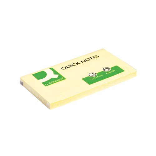 Sticky Notes 3x5 Yellow 100 Sheets - Pack 12
