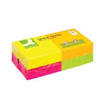 Sticky Notes 3x3 Neon 100 Sheets - Pack 12