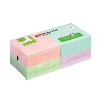 Sticky Notes 3x3 Pastel 100 Sheets - Pack 12