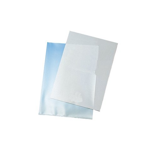 Cut Flush Folders Clear A4 100 Micron Orange Peel Finish 8020638 - Pack 100