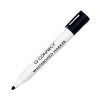 Drywipe Whiteboard Markers Black Bullet Tip - Pack 10