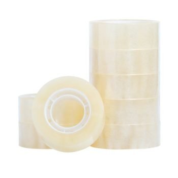 Clear Tape Small Roll 24x33 Polypropylene 24mm x 33m - Pack 6