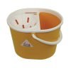 Plastic Mop Bucket With Wringer 15 Litre Yellow - 0907011