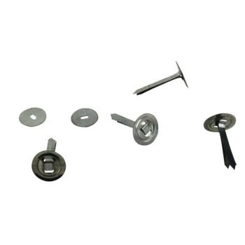 Tinned Steel Paper Binders and Washers 32mm 36321 - Pack 200