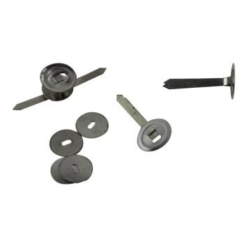 Tinned Steel Paper Binders and Washers 38mm 36331 - Pack 200