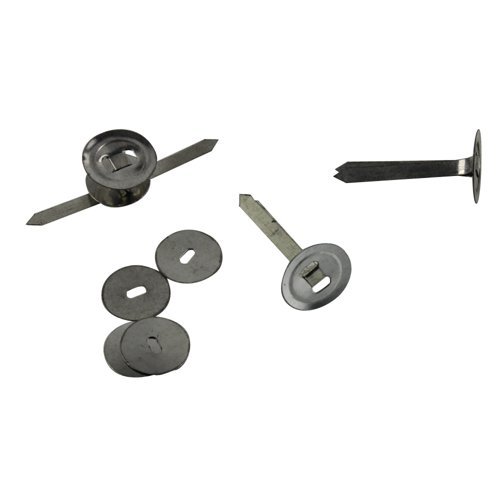 Tinned Steel Paper Binders and Washers 38mm 36331 - Pack 200