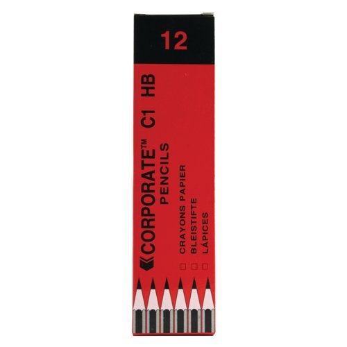 Wooden Pencils HB - Pack 12