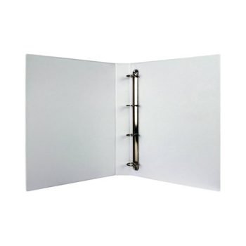 Presentation Ring Binders 25mm White 4 Ring A4 - Pack 10