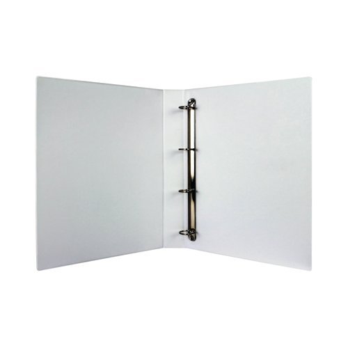 Presentation Ring Binders 25mm White 4 Ring A4 - Pack 10