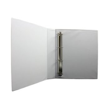 Presentation Ring Binders 40mm White 4 D-Rings A4 95441PLAIN - Pack 10