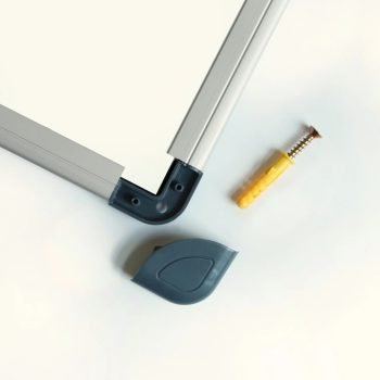 Magnetic Drywipe Whiteboard 900x1200mm - Fixings - Fusion Office UK