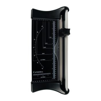 Premium A4 Rotary Trimmer with Metal Base - Side on - Fusion Office UK