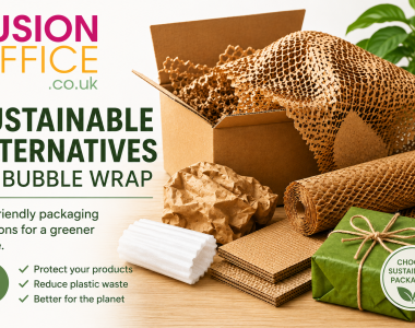Sustainable Alternatives to Bubble Wrap for UK Shipping - Fusion Office Ltd