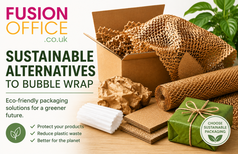 Sustainable Alternatives to Bubble Wrap for UK Shipping - Fusion Office Ltd