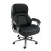 Atlas bariatric executive chair - black faux leather faced - ATL300T1-K