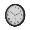 Cosmos large wall clock 380mm - Black & White - COWC