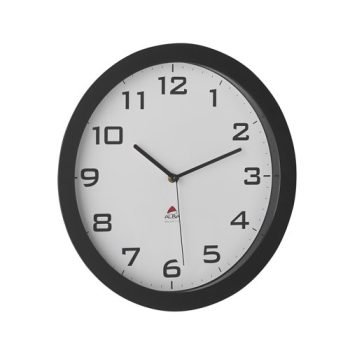 Cosmos large wall clock 380mm - Black & White - COWC