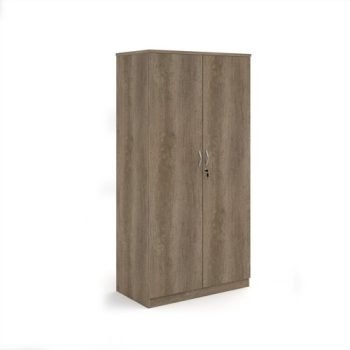 Systems double door cupboard 2000mm high - Nebraska Oak - DD20NO
