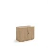 Systems double door cupboard 800mm high - Kendal Oak - DD8KO