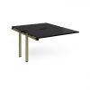 Adapt add on unit single 1200mm x 1600mm - green frame black top - E1216-AB-GN-BK