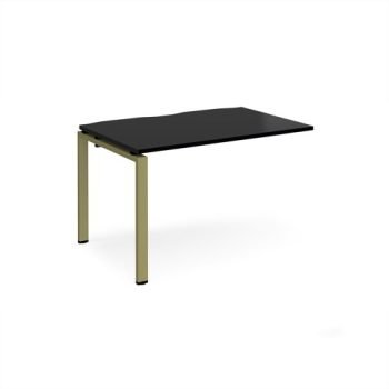 Adapt add on unit single 1200mm x 800mm - green frame black top - E128-AB-GN-BK