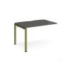 Adapt add on unit single 1200mm x 800mm - green frame storm grey top - E128-AB-GN-OG
