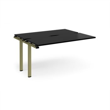 Adapt add on unit single 1400mm x 1200mm - green frame black top - E1412-AB-GN-BK