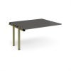 Adapt add on unit single 1400mm x 1200mm - green frame storm grey top - E1412-AB-GN-OG