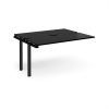 Adapt add on unit single 1400mm x 1200mm - black frame black top - E1412-AB-K-BK