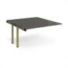 Adapt add on unit single 1400mm x 1600mm - green frame storm grey top - E1416-AB-GN-OG