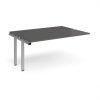 Adapt add on unit single 1600mm x 1200mm - silver frame storm grey top - E1612-AB-S-OG