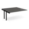 Adapt add on unit single 1600mm x 1600mm - black frame storm grey top - E1616-AB-K-OG