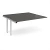 Adapt add on unit single 1600mm x 1600mm - white frame storm grey top - E1616-AB-WH-OG