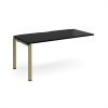 Adapt add on unit single 1600mm x 800mm - green frame black top - E168-AB-GN-BK