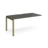 Adapt add on unit single 1600mm x 800mm - green frame storm grey top - E168-AB-GN-OG