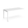 Adapt add on unit single 1600mm x 800mm - white frame White Top - E168-AB-WH-WH