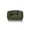 Ebony single sofa chair in olive green - EBY50001-OG