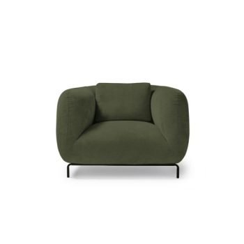 Ebony single sofa chair in olive green - EBY50001-OG
