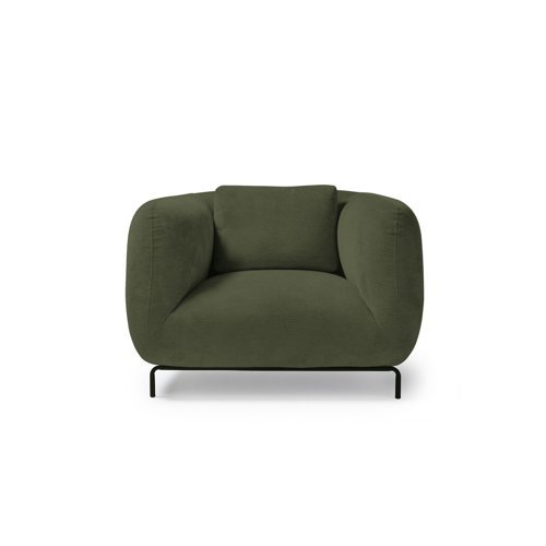 Ebony single sofa chair in olive green - EBY50001-OG