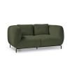 Ebony two seater sofa chair in olive green - EBY50002-OG