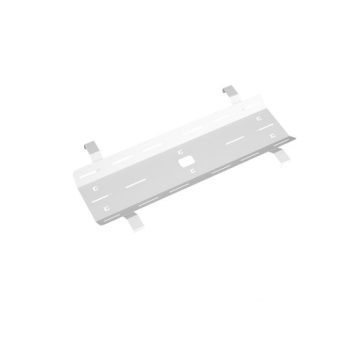 Double drop down cable tray & bracket for Adapt and Fuze desks 1200mm - white - ED12DCT-WH
