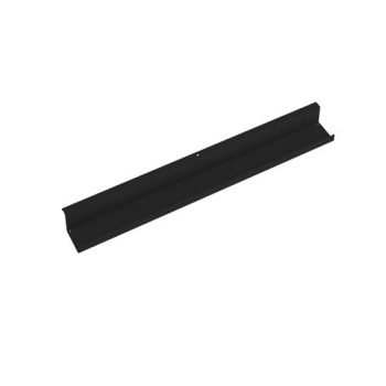 Single desk cable tray for Adapt and Fuze desks 1200mm - black - ED12SCT-K